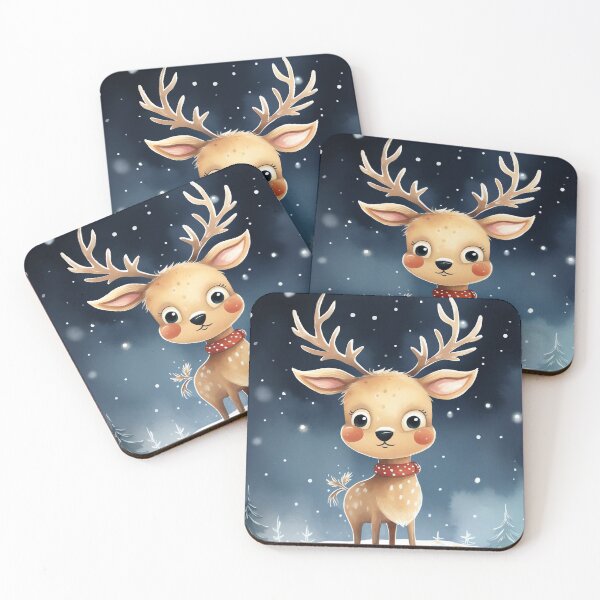 Item preview, Starlit Reindeer Wonderland designed and sold by cute-animals99.