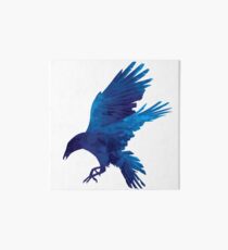 Raven Blue Painting Art Board