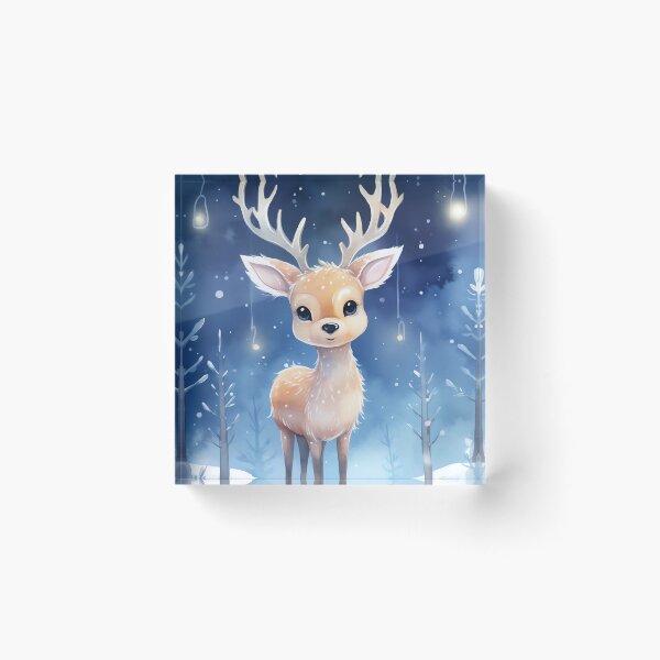 Item preview, Christmas Nosed Reindeer designed and sold by cute-animals99.