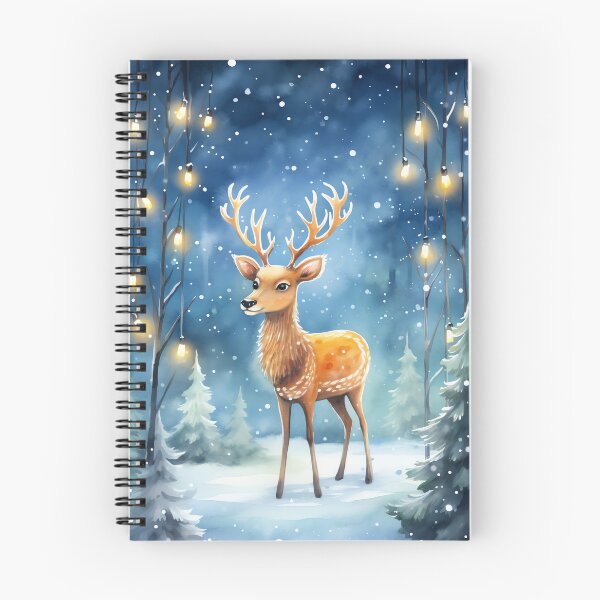 Item preview, Starry Reindeer Night designed and sold by cute-animals99.