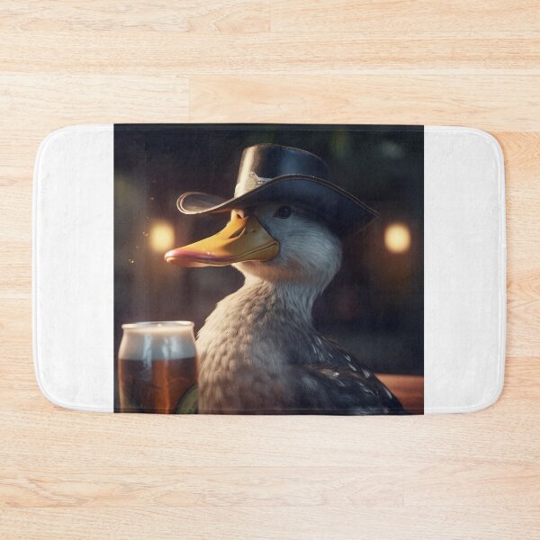 Item preview, Pato in uPato having a beer in a barn bar designed and sold by EdicionesJML.