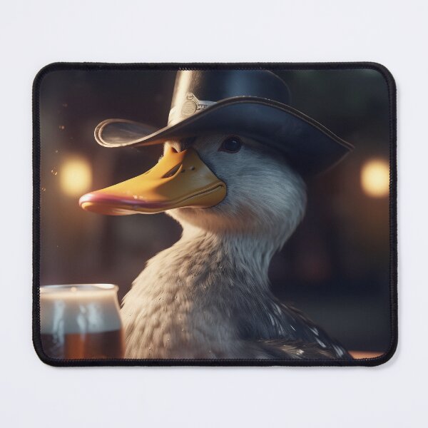 Item preview, Pato in uPato having a beer in a barn bar designed and sold by EdicionesJML.
