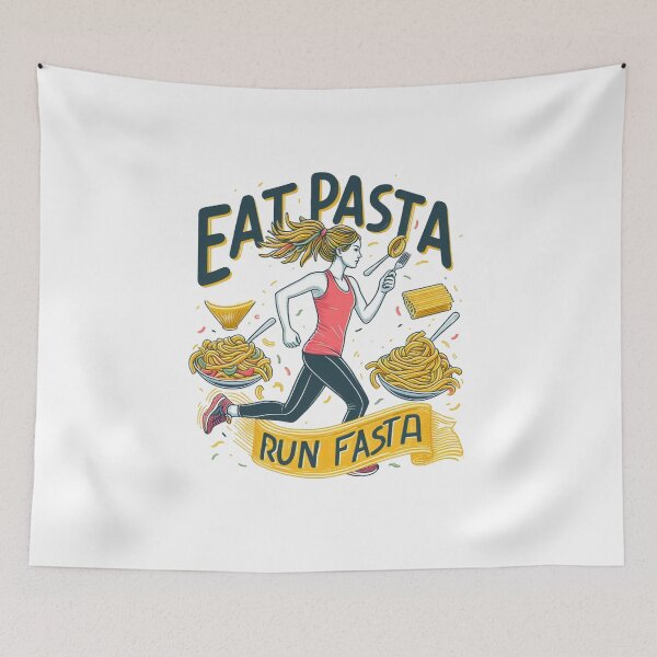 Item preview, Eat Pasta Run Fasta designed and sold by Azrora.