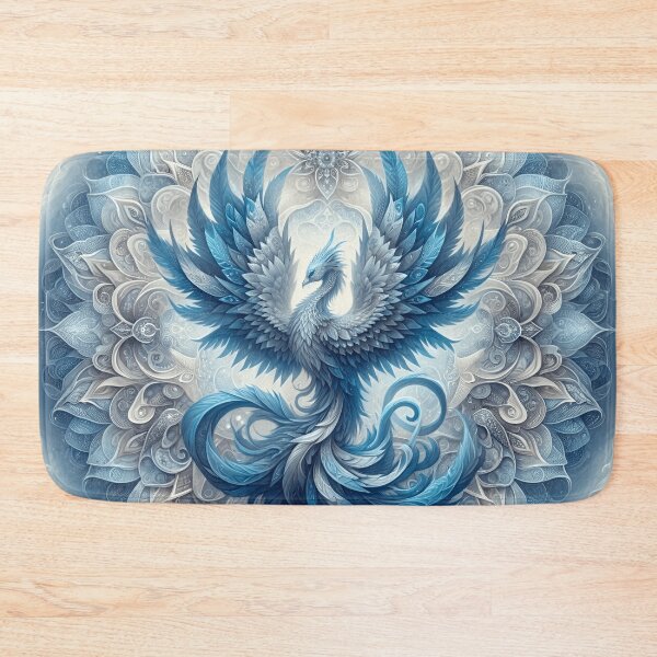 Item preview, Ethereal Azure Phoenix designed and sold by TeslaSt0re.