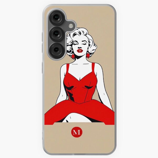 Item preview, Marilyn Monroe Red Dress Retro  designed and sold by AndreG1993.