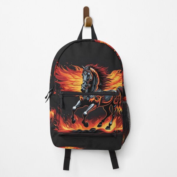 Item preview, Flame-Emblazoned Warhorse designed and sold by Sadia Jannat.