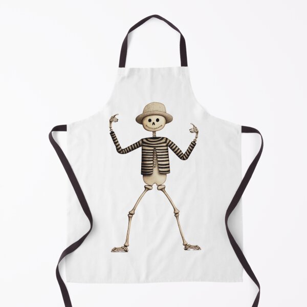 Item preview, preppy skeleton dancing designed and sold by IdeasDream.