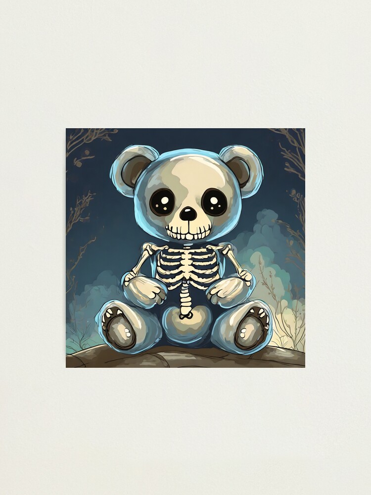 Skeleton teddy bear online