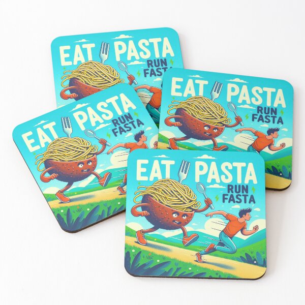 Item preview, Eat Pasta Run Fasta designed and sold by Azrora.