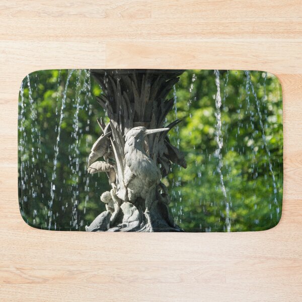 Item preview, Sunshiny Garden Fountain with a Heron Sculpture designed and sold by Georgia Mizuleva.