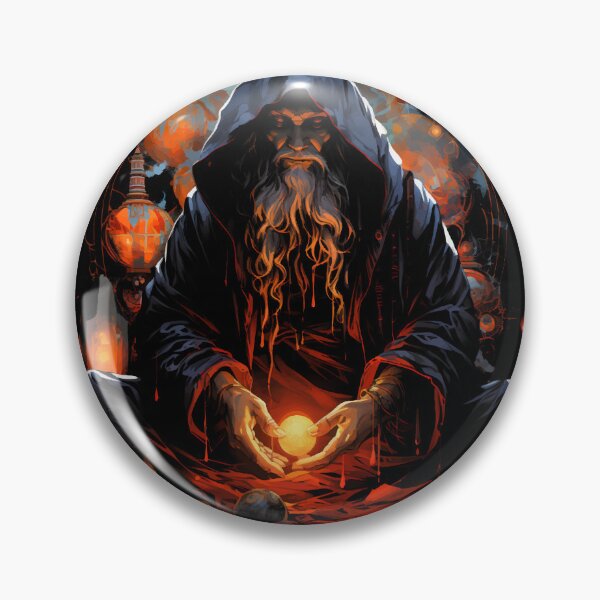 Item preview, Nocturnal Revenge Old Wiseman designed and sold by Spookyashell.