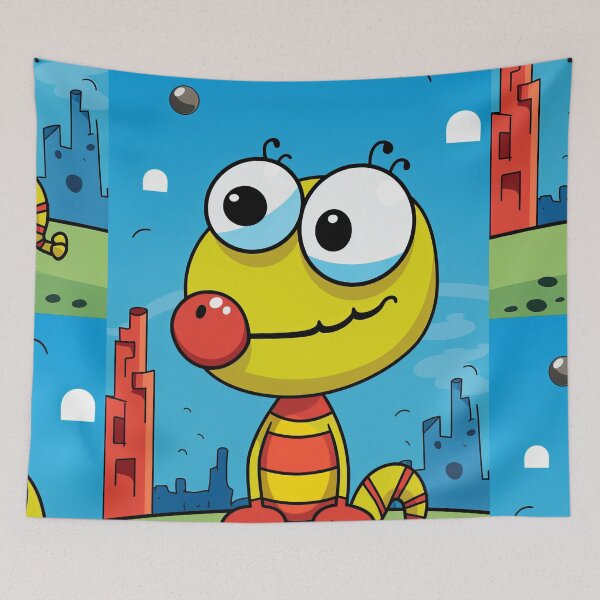 Item preview, Cartoonish Lizard Illustration designed and sold by Piotrek0001.