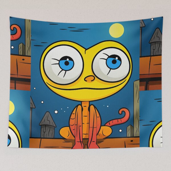 Item preview, Cartoonish Lizard Illustration designed and sold by Piotrek0001.