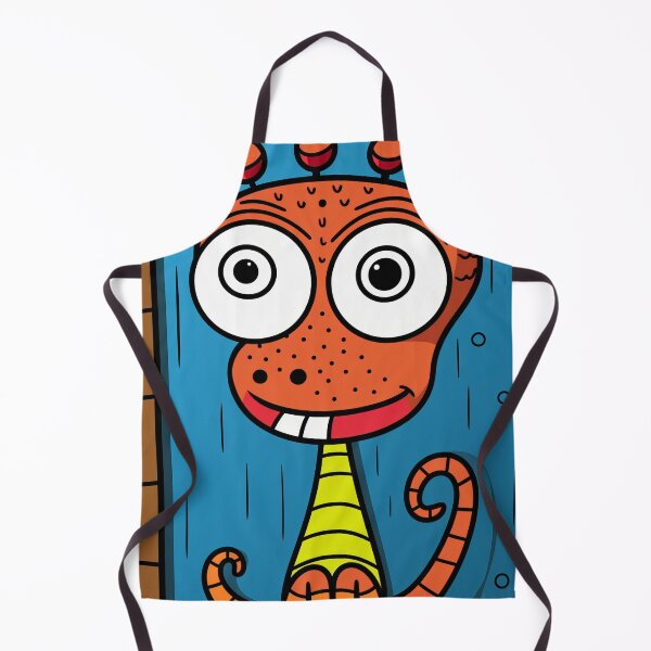 Item preview, Cartoonish Lizard Illustration designed and sold by Piotrek0001.