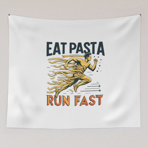 Item preview, Eat Pasta Run Fasta designed and sold by Azrora.
