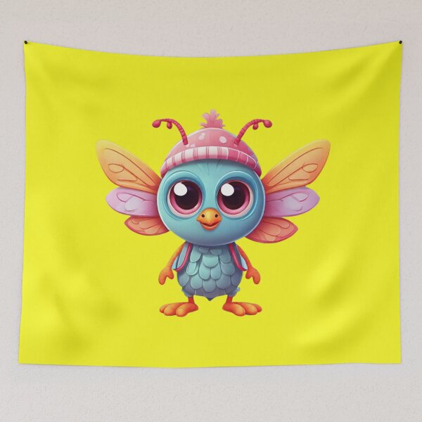 Item preview, Cute mosquito emoji with big eyes designed and sold by Promarkets.