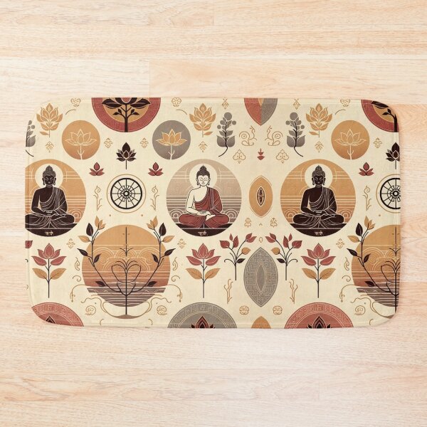 Item preview, Seamless Enlightenment Path Pattern designed and sold by CoussaZau.