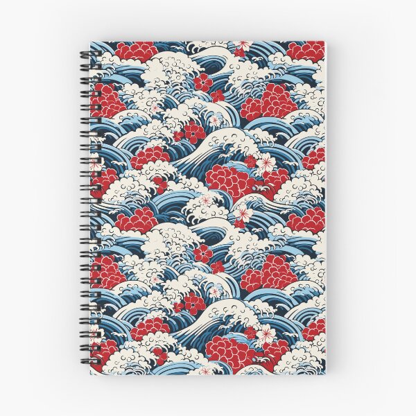 Item preview, Japanese Style Waves designed and sold by Vector Scout Lab.