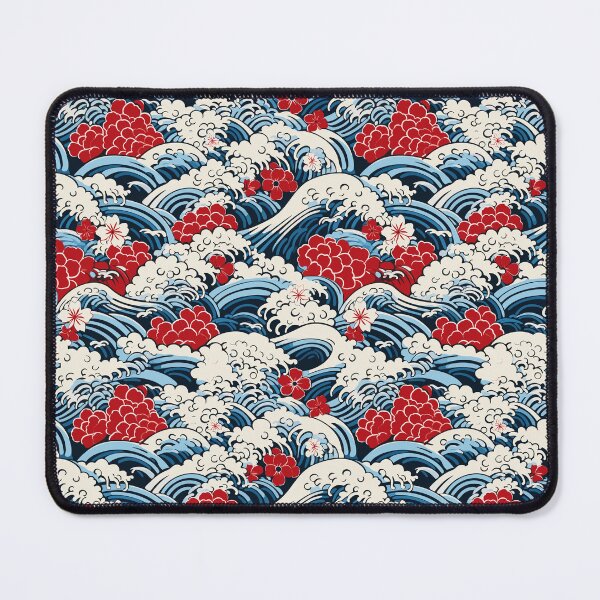 Item preview, Japanese Style Waves designed and sold by Vector Scout Lab.