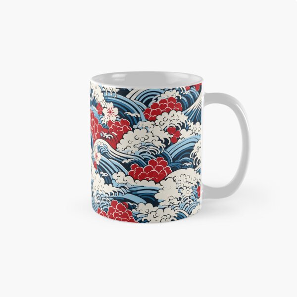 Item preview, Japanese Style Waves designed and sold by Vector Scout Lab.