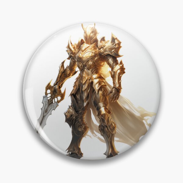 Item preview, Knight in golden armor designed and sold by GoodThings66.