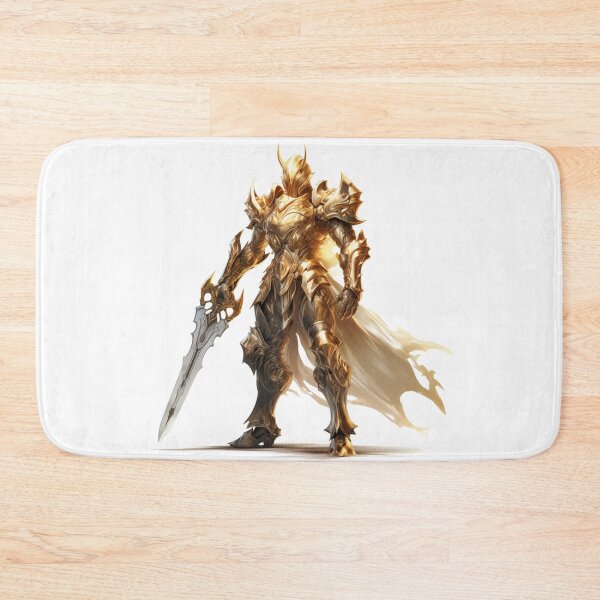 Item preview, Knight in golden armor designed and sold by GoodThings66.