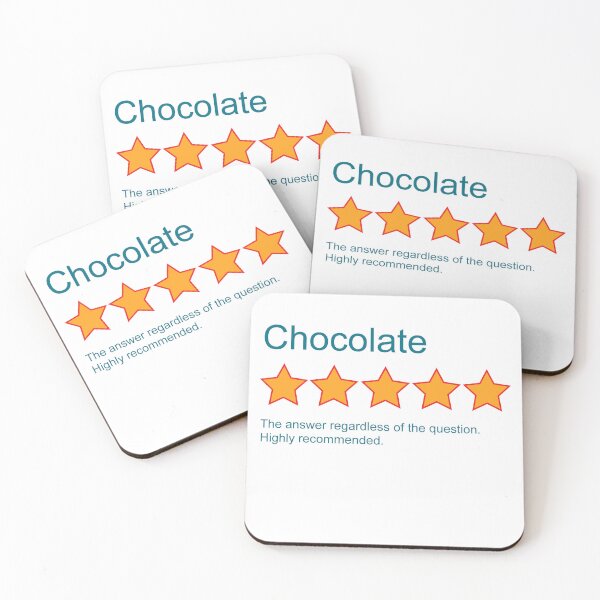 Item preview, 5-Stars: Chocolate designed and sold by LethalChicken.