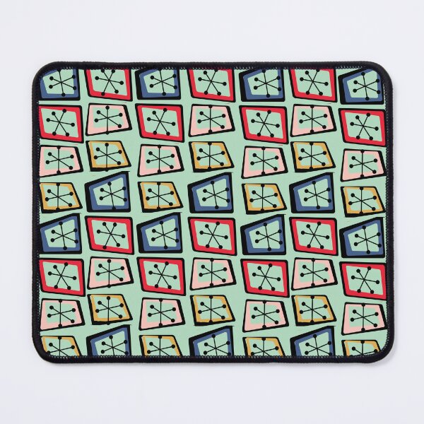 Item preview, Retro pattern No.51- starbursts and rectangles designed and sold by TalkingHerds.