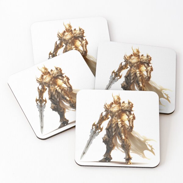 Item preview, Knight in golden armor designed and sold by GoodThings66.