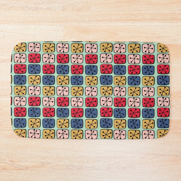 Item preview, Retro pattern No.52- starbursts and rectangles designed and sold by TalkingHerds.