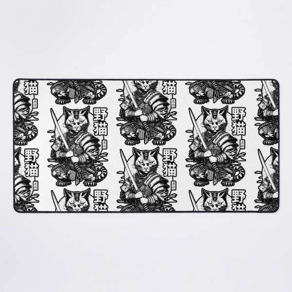 Item preview, Cat Samurai Warrior Retro Vintage Japanese Feline Bushido designed and sold by GrandeDuc.