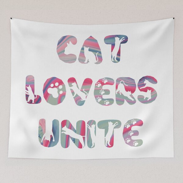 Item preview, Cat lovers unite designed and sold by Keirnyx.