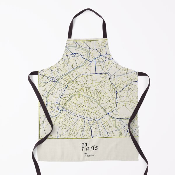 Item preview, Paris France Named City Map - Hand-Drawn designed and sold by StylishStacks.