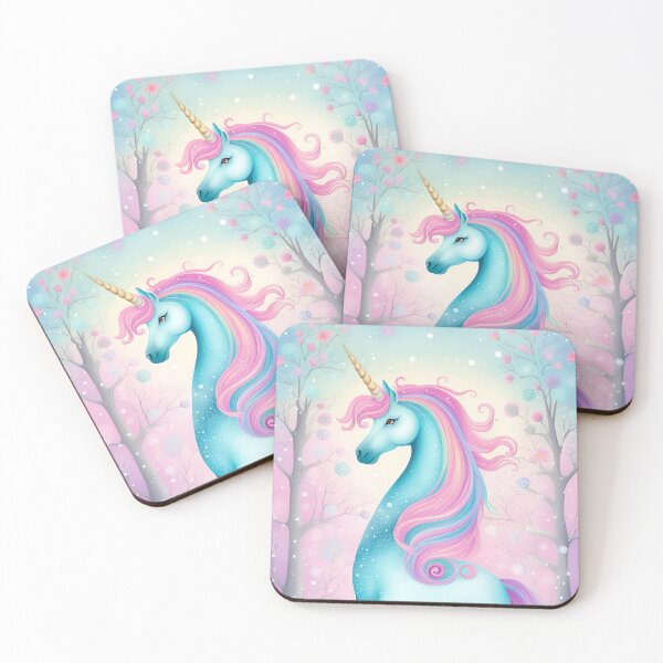 Item preview, Enchanted Christmas Unicorn: A Magical Winter Fantasy designed and sold by FriskyLemur.