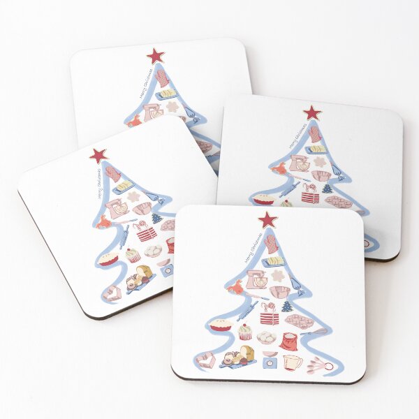Item preview, Christmas baking tools in Christmas tree designed and sold by OliveOilstudio.