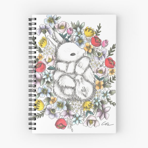 Item preview, Bunny in the midst of Flowers designed and sold by CeciliaBattaini.