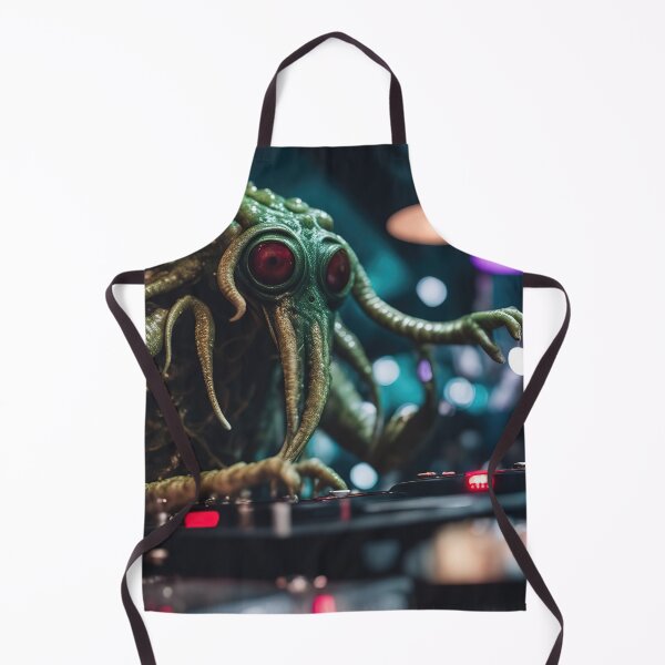 Item preview, Cosmic Grooves: DJ Cthulhu's Birthday Bash Techno Party designed and sold by RK - Shop.