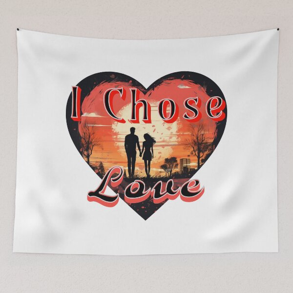 Item preview, I Chose Love by AI and Jonathan P. designed and sold by JonathanP514.
