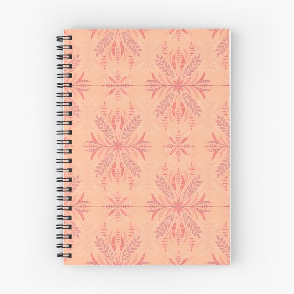 Item preview, Elegant Leaf Motifs in Peach Fuzz + Friends designed and sold by PaisleyMcNoodle.