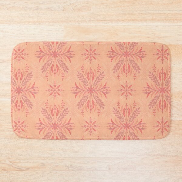 Item preview, Elegant Leaf Motifs in Peach Fuzz + Friends designed and sold by PaisleyMcNoodle.