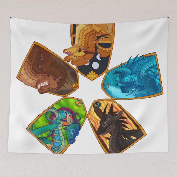 Item preview, Dragonets of Destiny WoF designed and sold by frothy milk :).