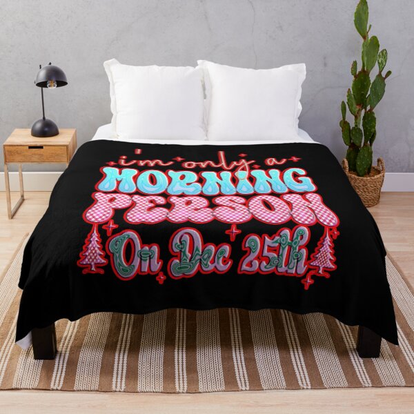Item preview, I'm Only a Morning Person on December 25th #1 designed and sold by creativerooney.