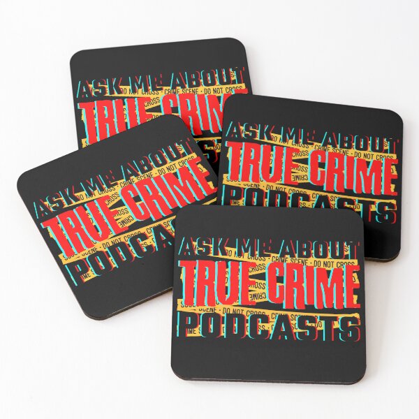 Item preview, Ask Me About True Crime Podcasts designed and sold by FavDaughterX.