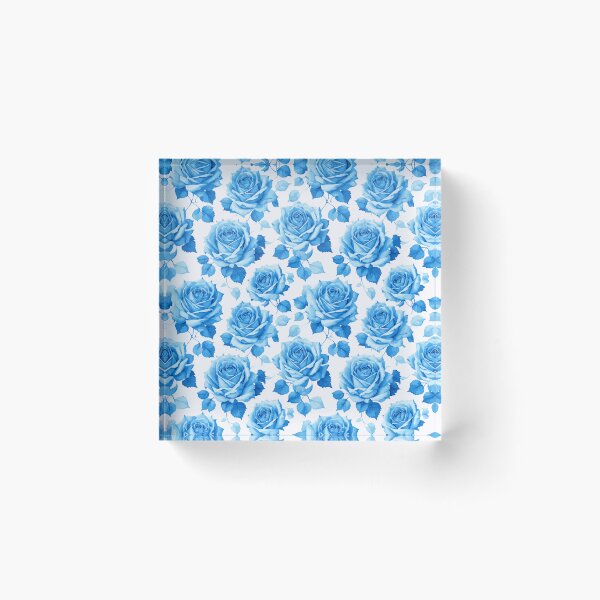 Item preview, seamless pattern: Blue Rose designed and sold by UsDesignsArt.