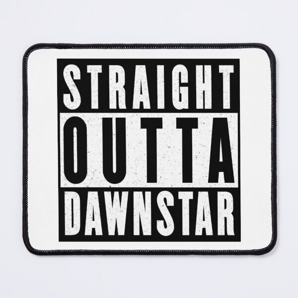 Item preview, Funny Skyrim Straight Outta Dawnstar Design designed and sold by jmtees6.