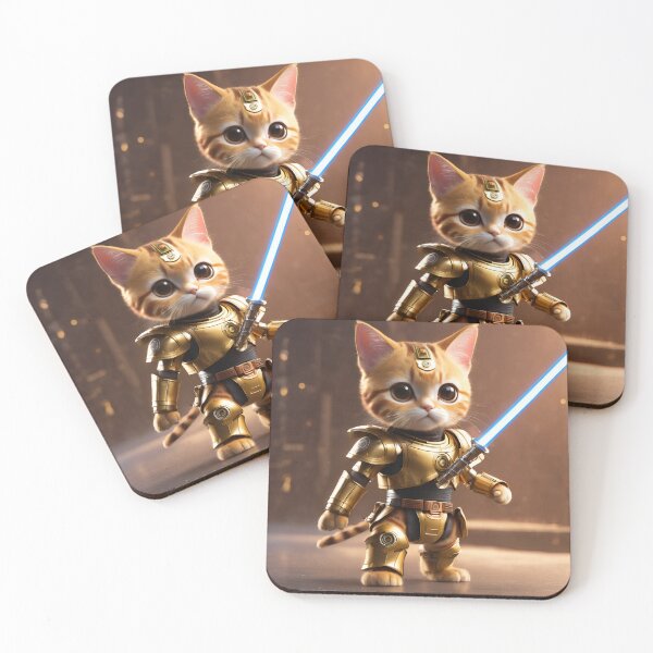 Item preview, Robot cat is training to fight. designed and sold by BotunPeony.
