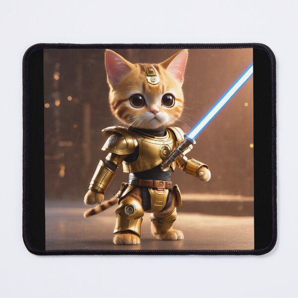 Item preview, Robot cat is training to fight. designed and sold by BotunPeony.