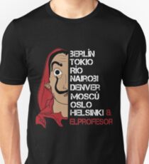LA CASA DE PAPEL ACTORS - LACASA DE PAPEL ACTOR -La casa de papel TV Series Unisex T-Shirt