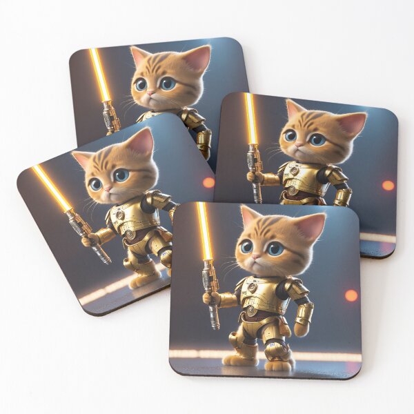 Item preview, Robot cat is training to fight. designed and sold by BotunPeony.