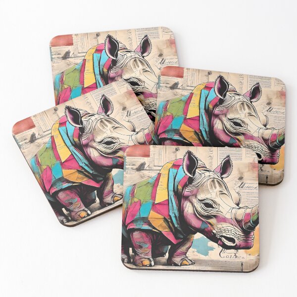 Item preview, Rainbow Rhino designed and sold by Zenvo.